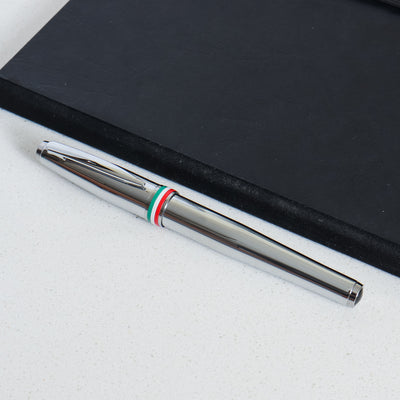 Monteverde Aldo Domani Italia Mirror Chrome Fountain Pen