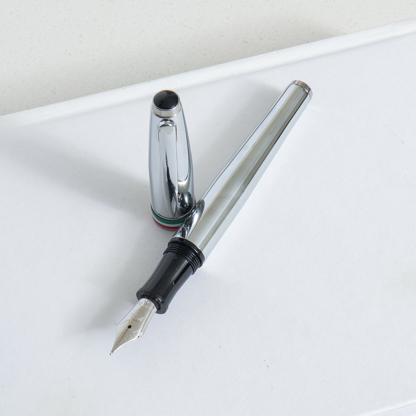 Monteverde Aldo Domani Italia Mirror Chrome Fountain Pen