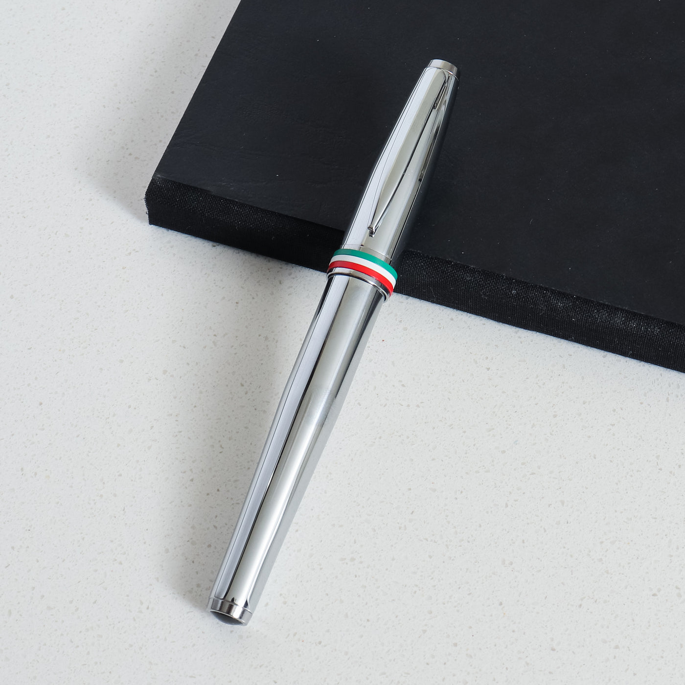 Monteverde Aldo Domani Italia Mirror Chrome Fountain Pen