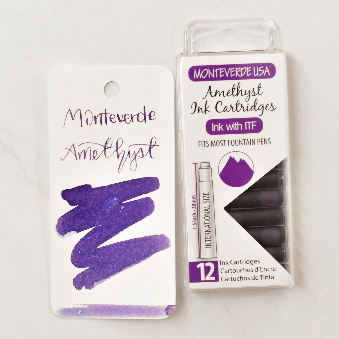 Monteverde Amethyst Purple Ink Cartridges