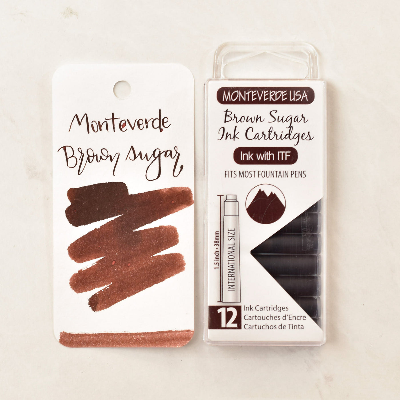 Monteverde Brown Sugar Ink Cartridges