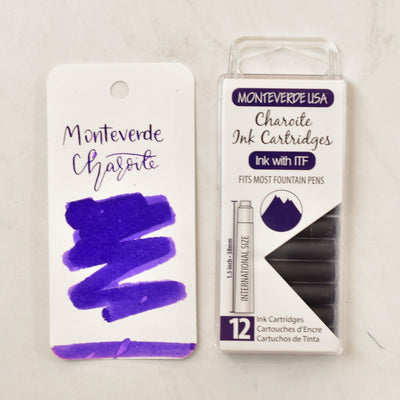 Monteverde Charoite Ink Cartridges