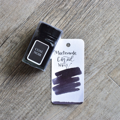 Monteverde Coal Noir Ink Bottle