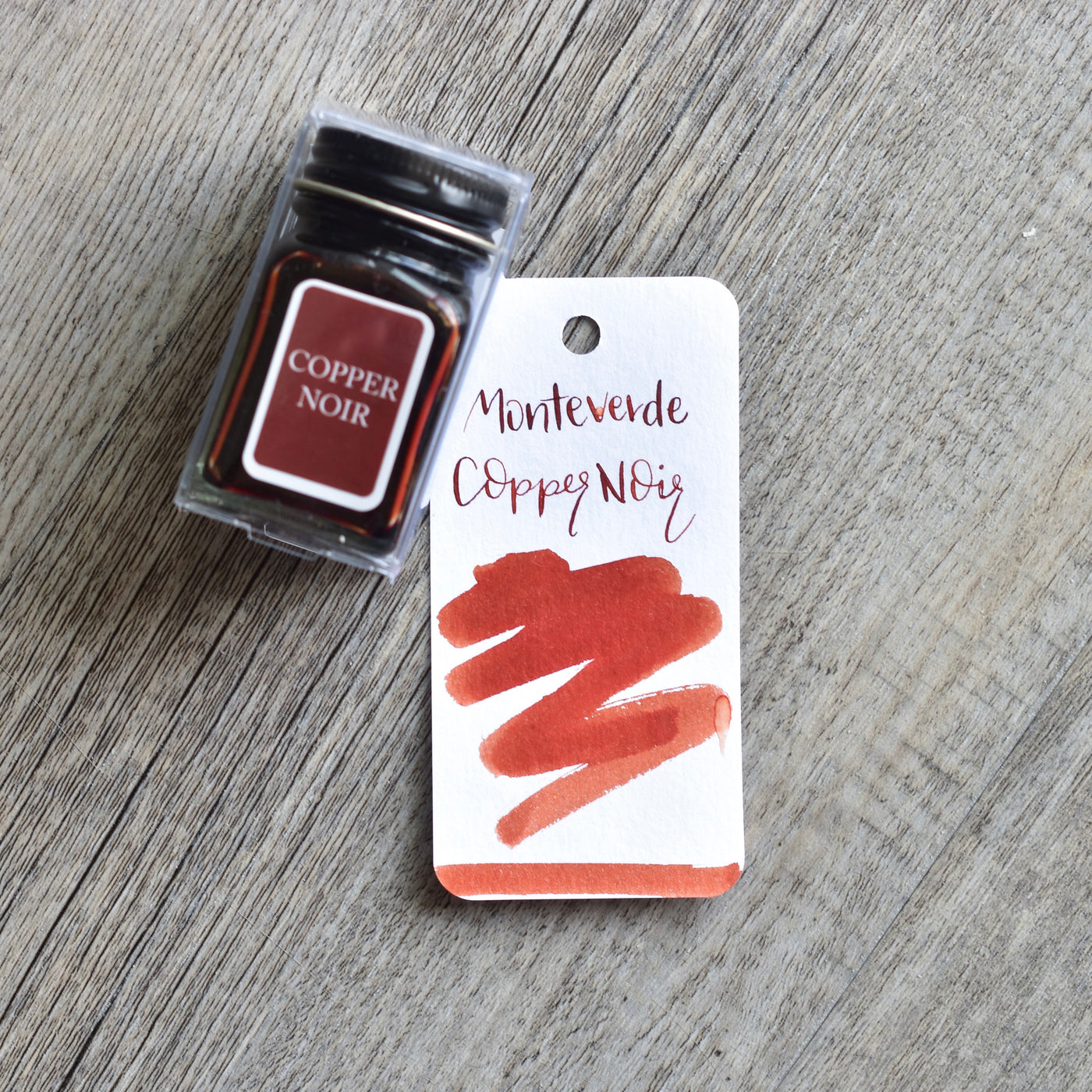 Monteverde Copper Noir Ink Bottle