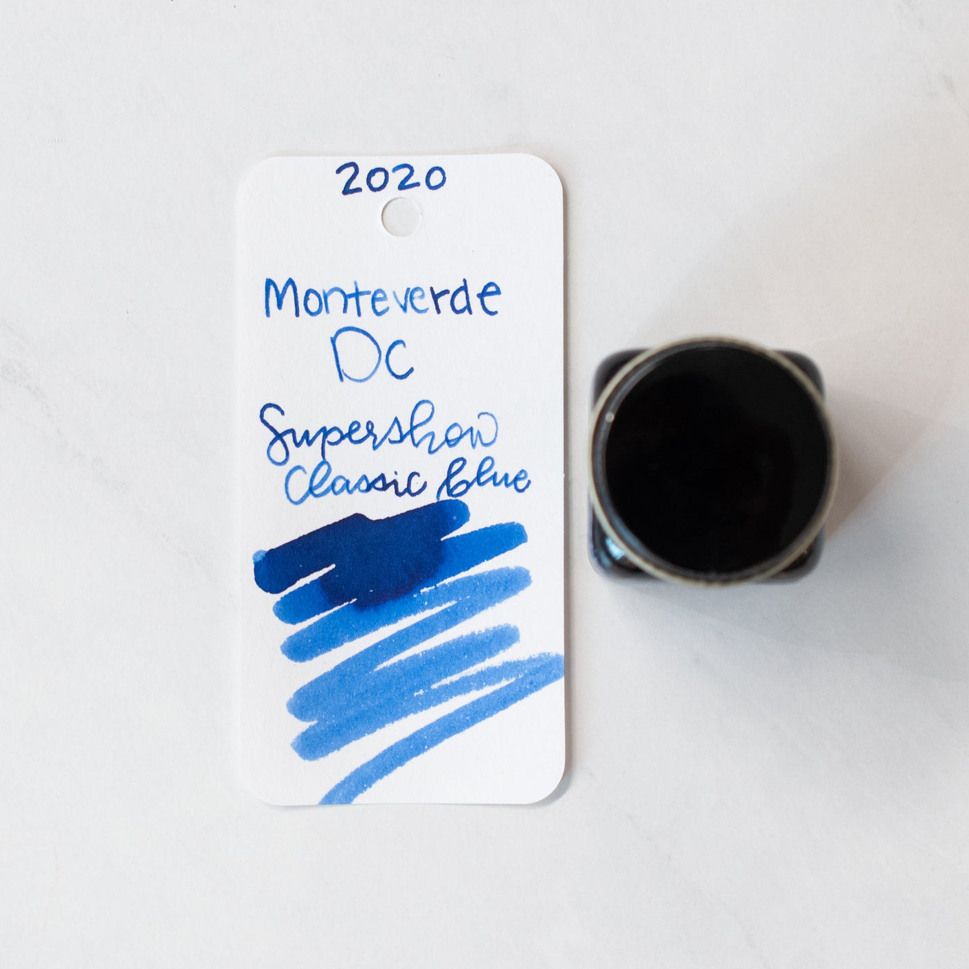 Monteverde DC Supershow Classic Blue 2020 Ink 30mL Glass Bottle
