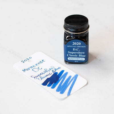 Monteverde DC Supershow Classic Blue 2020 Ink Bottle