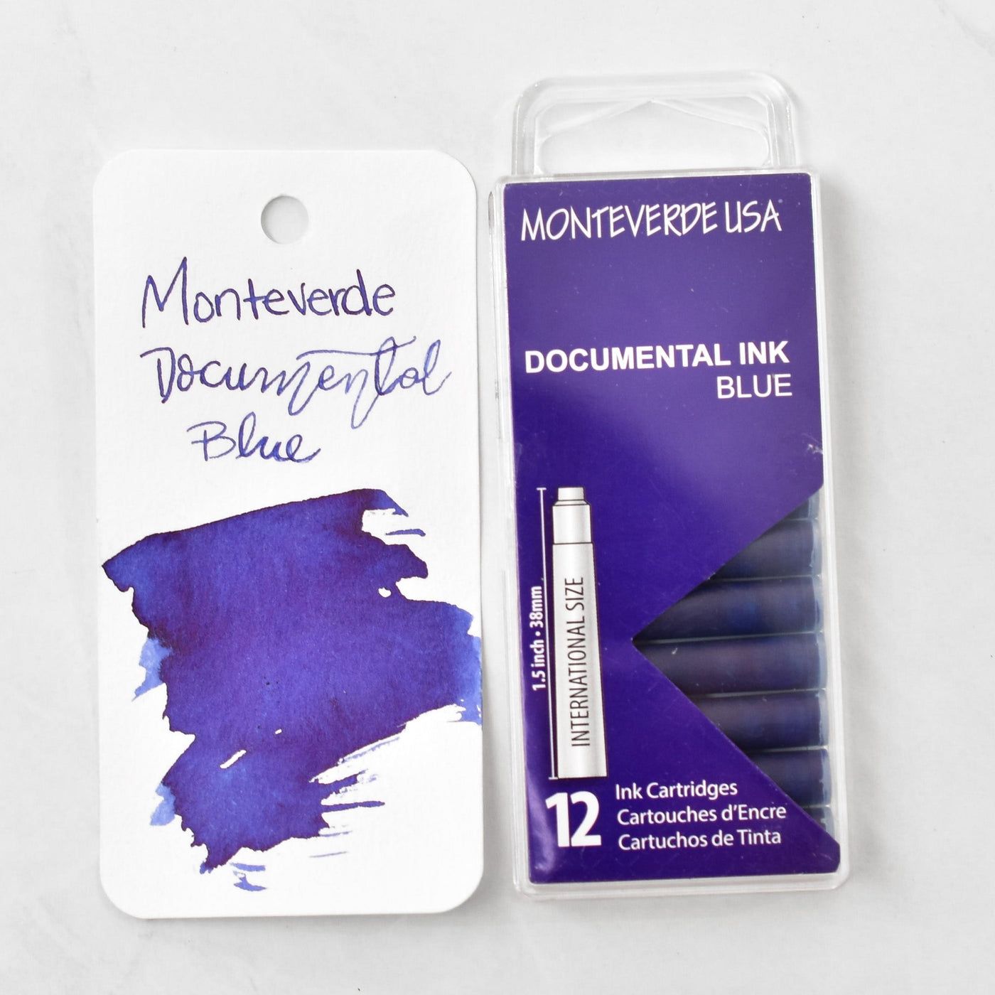 Monteverde Documental Blue Ink Cartridges
