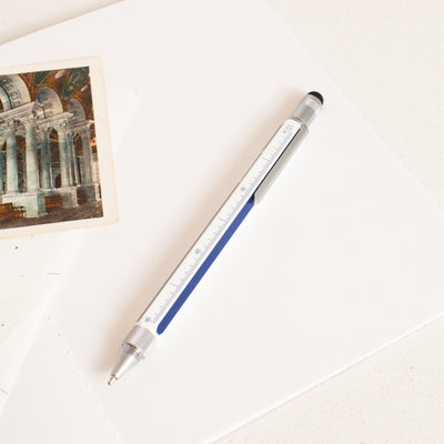 Monteverde One Touch Tool Edge Blue Ballpoint Pen