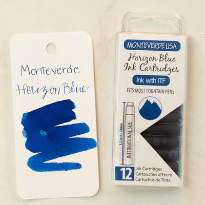 Monteverde Horizon Blue Standard International Cartridge Pack