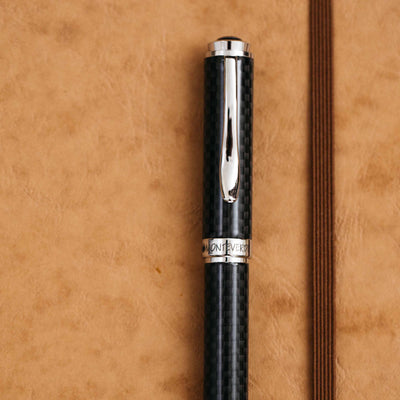 Monteverde Innova Carbon Fiber & Chrome Fountain Pen