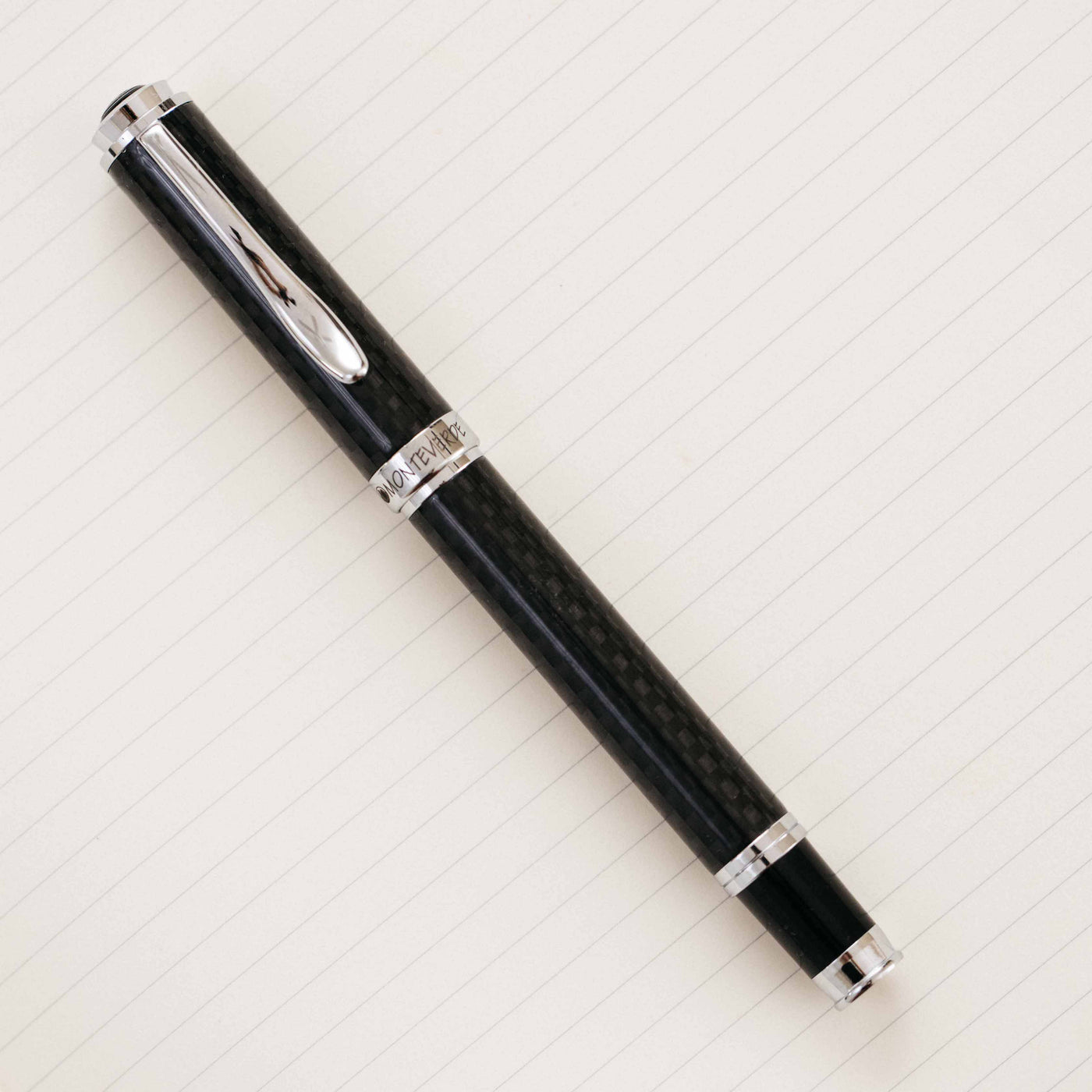 Monteverde Innova Carbon Fiber & Chrome Fountain Pen