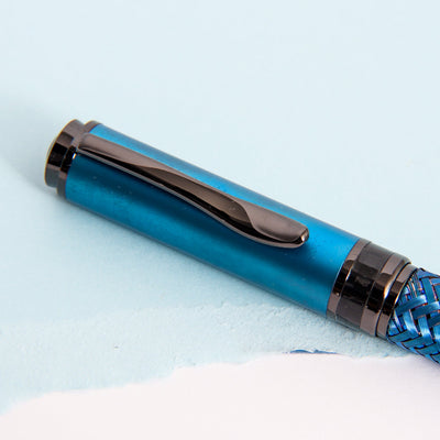 Monteverde-Innova-Formula-M-Blue-Rollerball-Pen-Cap