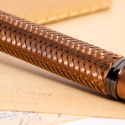 Monteverde-Innova-Formula-M-Bronze-Fountain-Pen-With-Mesh-PVD