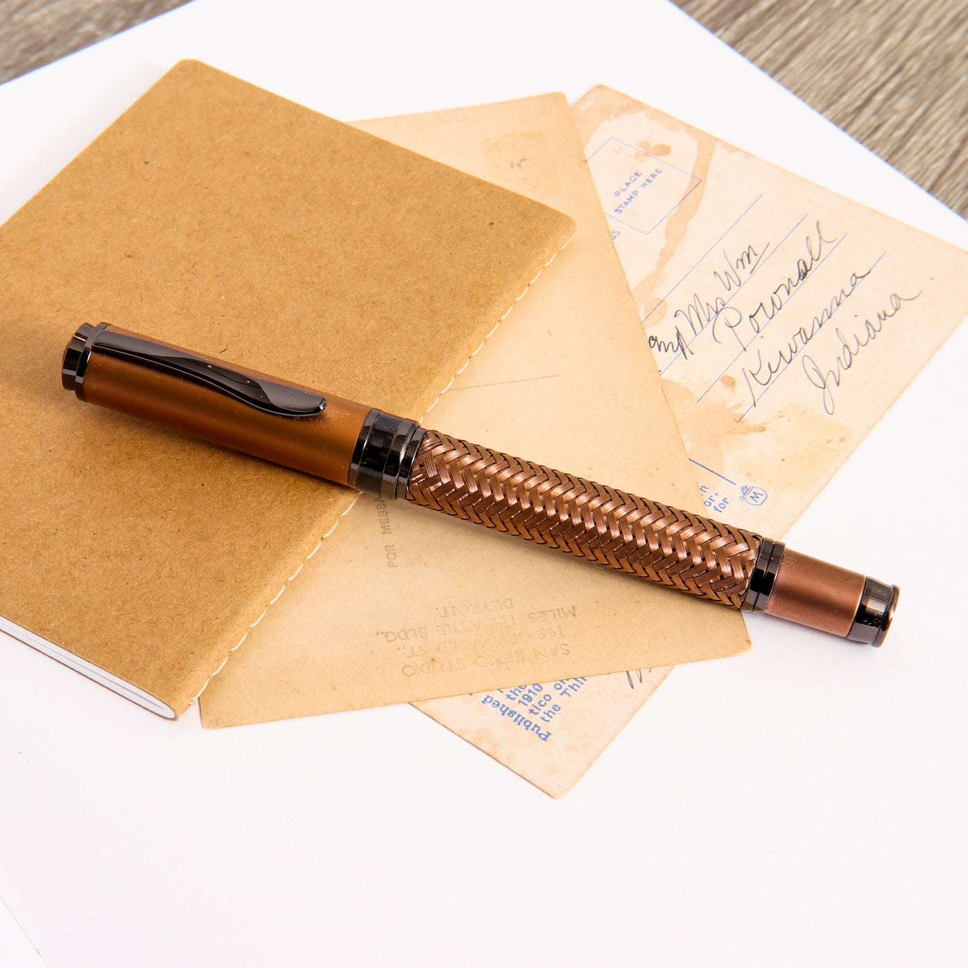 Monteverde-Innova-Formula-M-Bronze-Rollerball-Pen-Capped