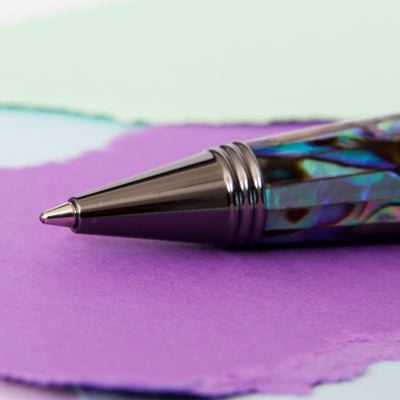 Monteverde-Invincia-Deluxe-Abalone-&-Gunmetal-Ballpoint-Pen-Tip