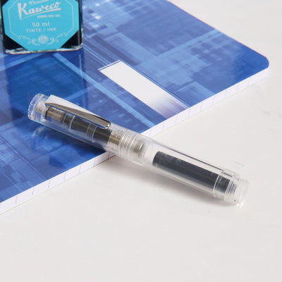 Monteverde MVP Diamond Clear Fountain Pen Capped
