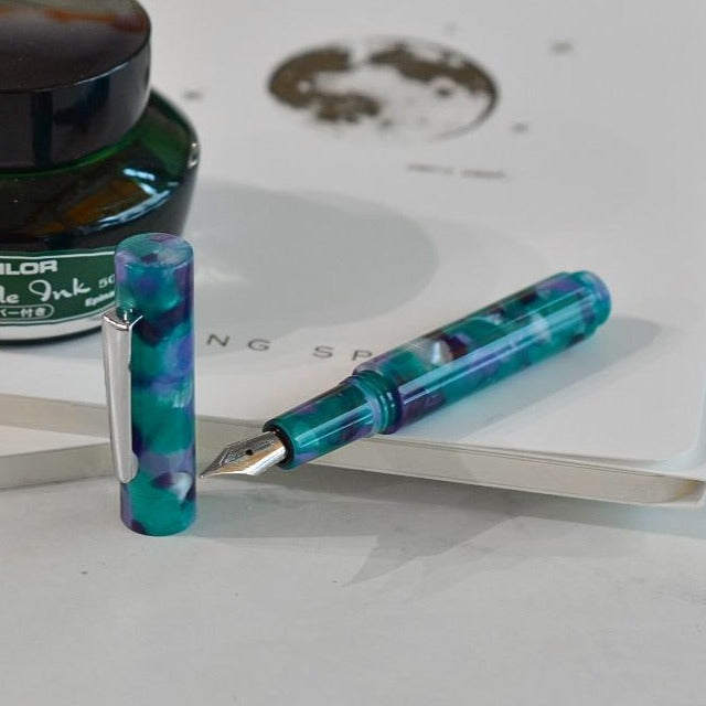 Monteverde MVP Green Abstracts Fountain Pen