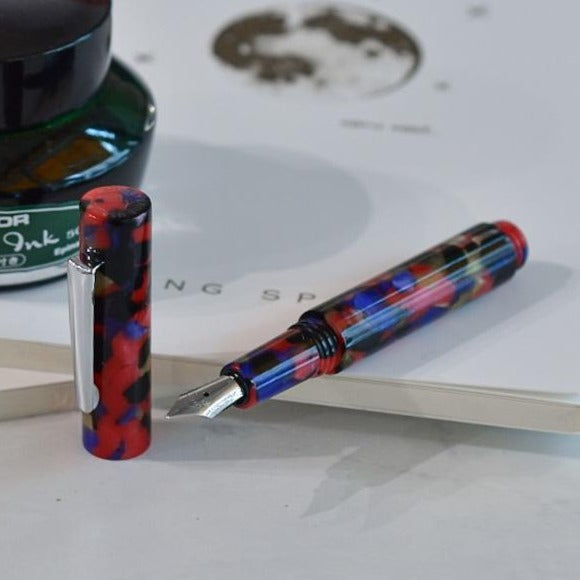 Monteverde MVP Red Puzzles Fountain Pen