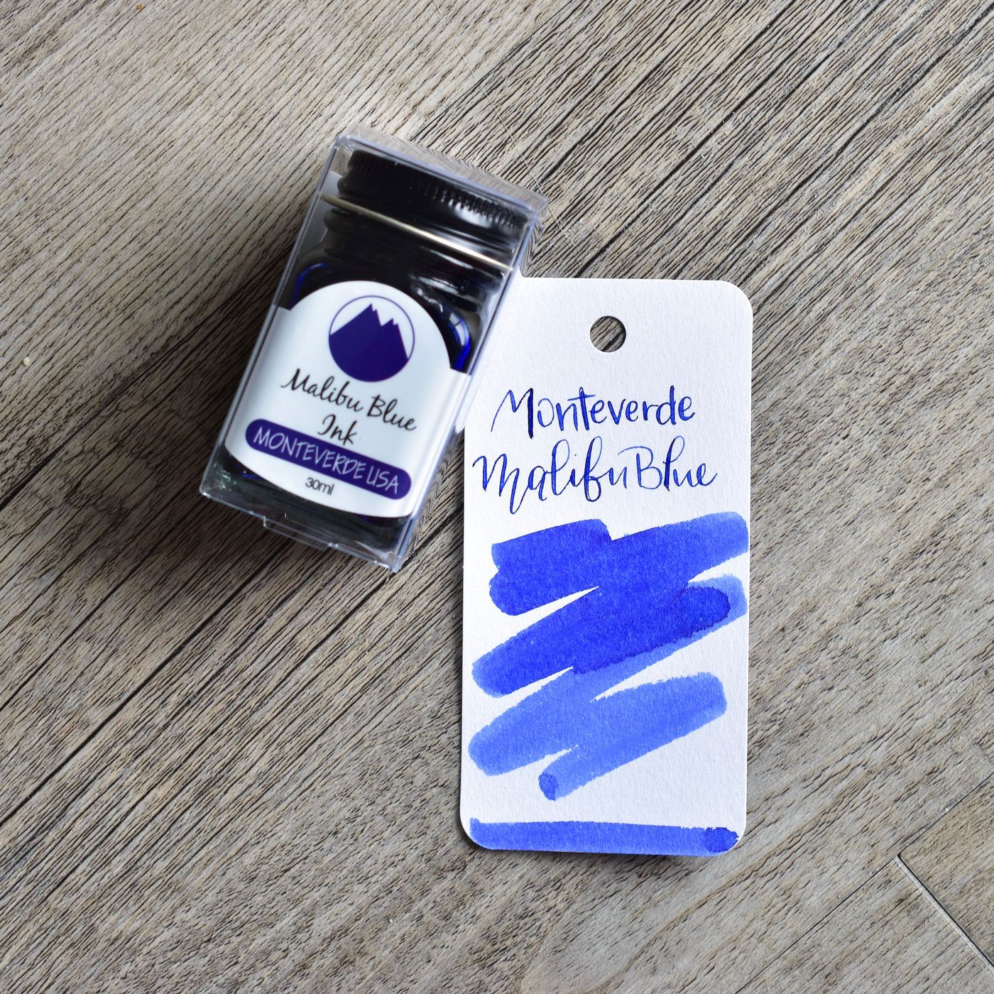 Monteverde Malibu Blue Ink Bottle