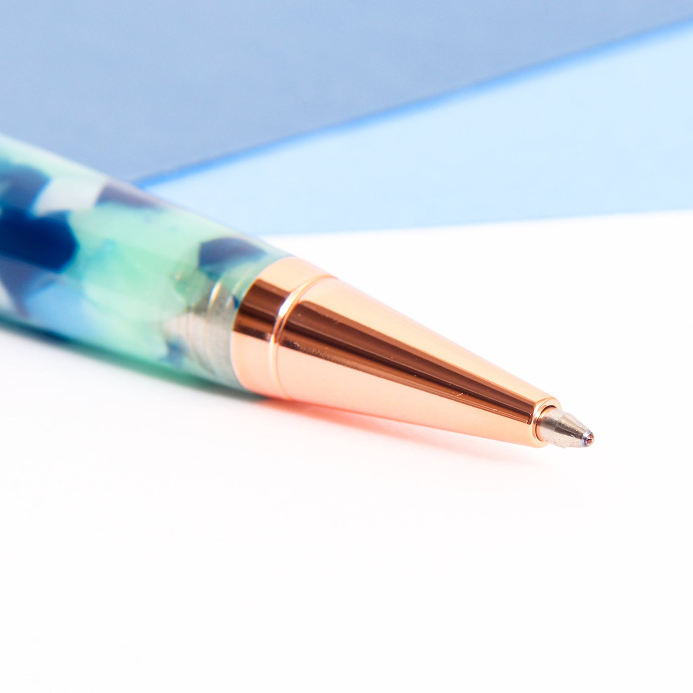 Monteverde Mountains of the World Blue Ballpoint Pen Tip