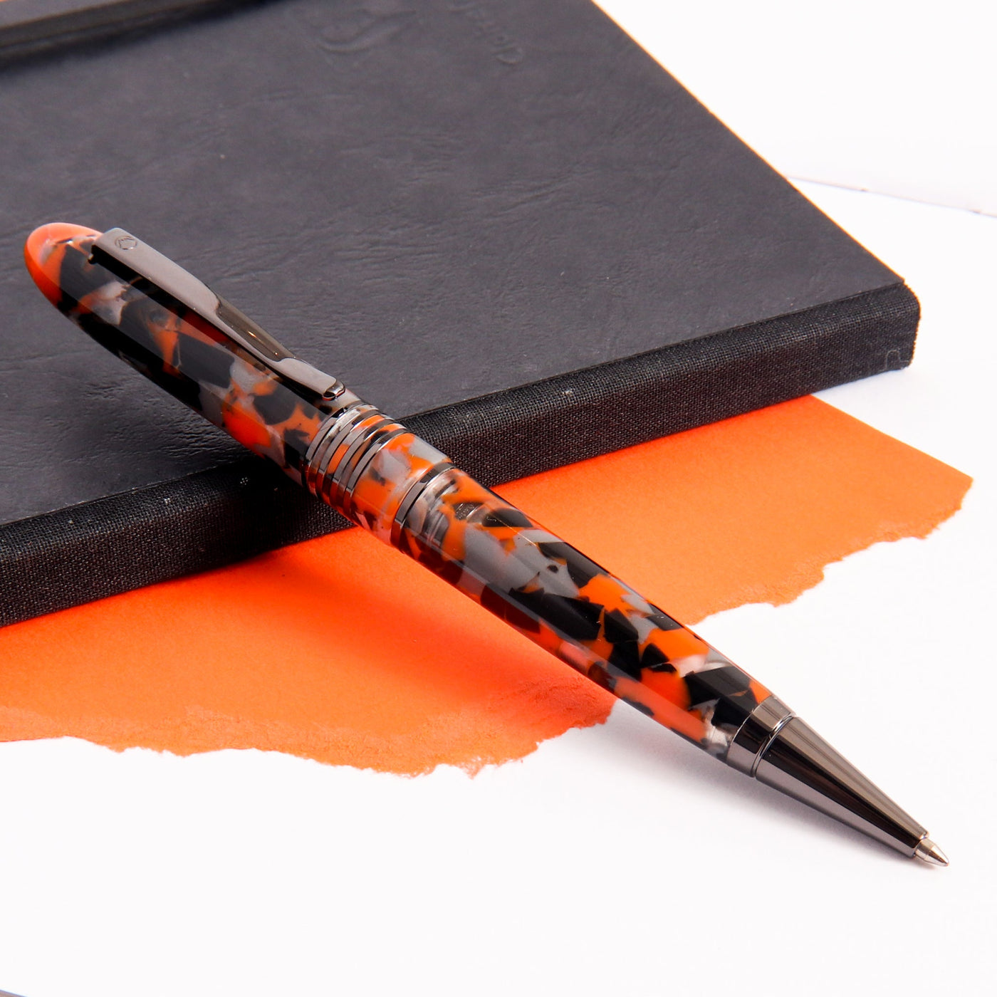 Monteverde Mountains of the World Orange Ballpoint Pen