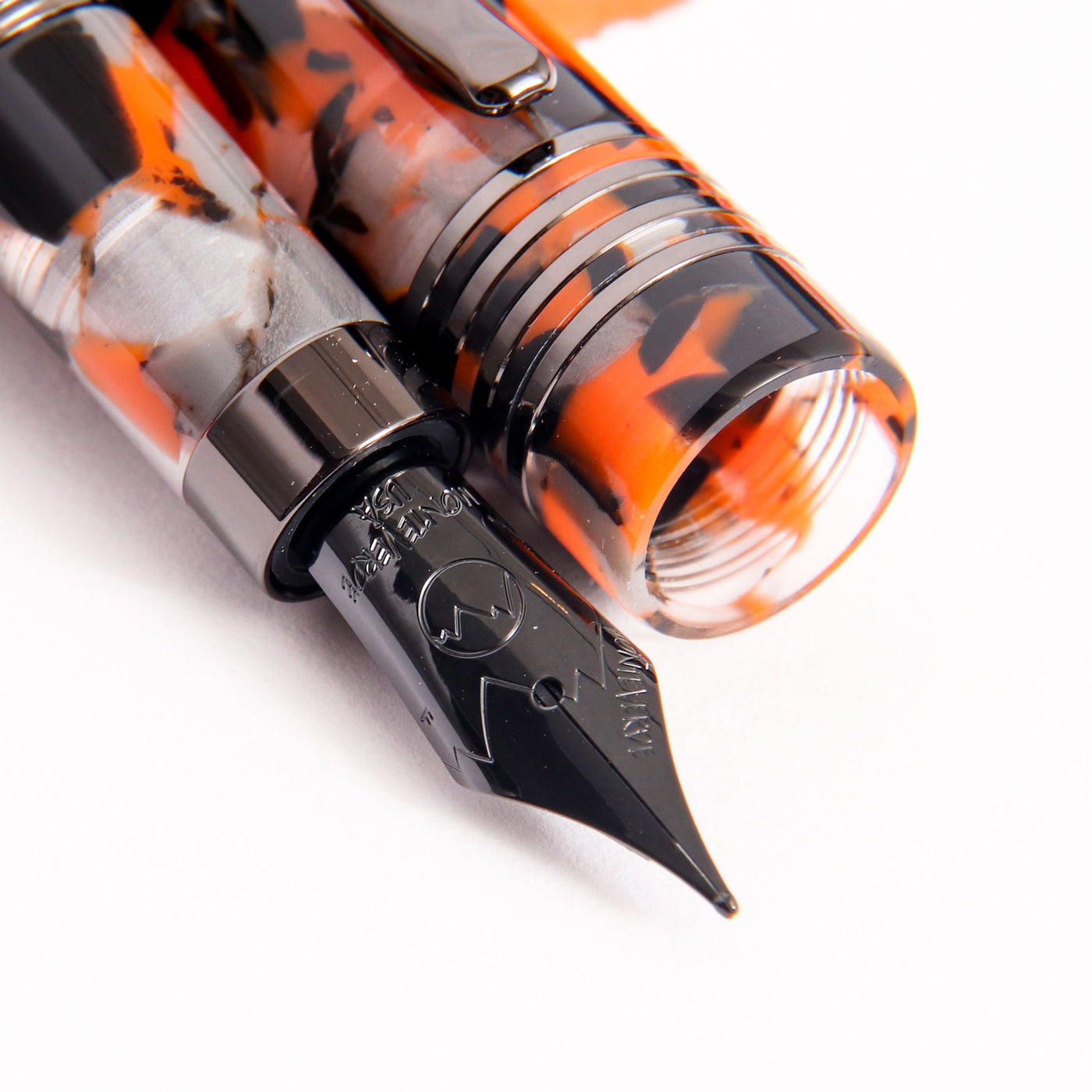 Monteverde Mountains of the World Orange Fountain Pen Stainless Steel Nib Material