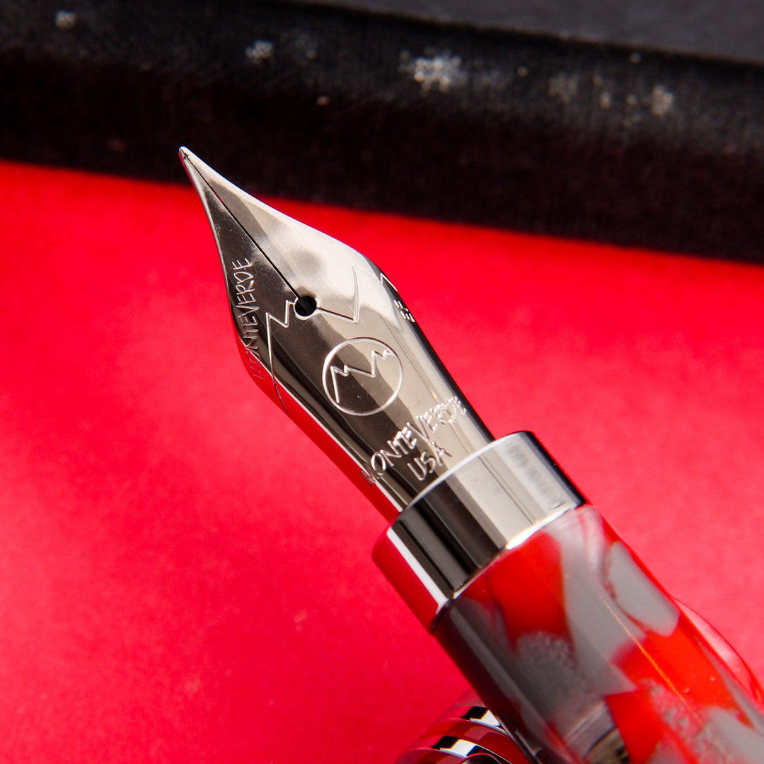 Monteverde Mountains of the World Fountain Pen - Ruby Red – Truphae