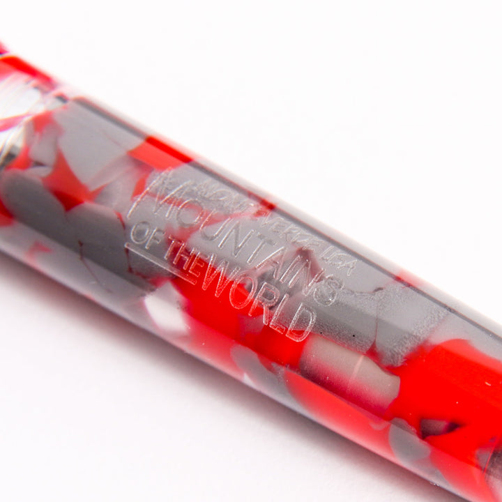 Monteverde Mountains of the World Ruby Red Fountain Pen – Truphae