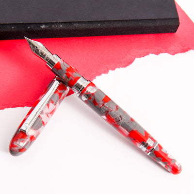 Monteverde Mountains of the World Ruby Red Fountain Pen