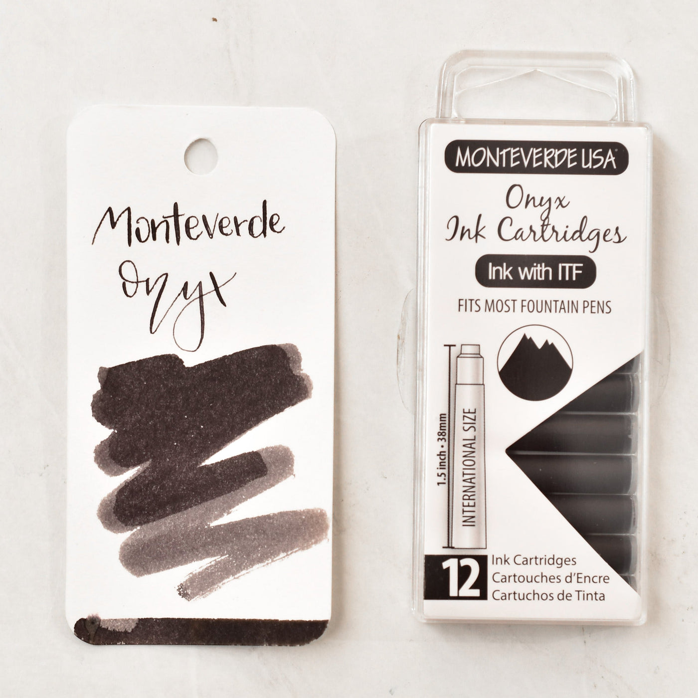 Monteverde Onyx Black Ink Cartridges