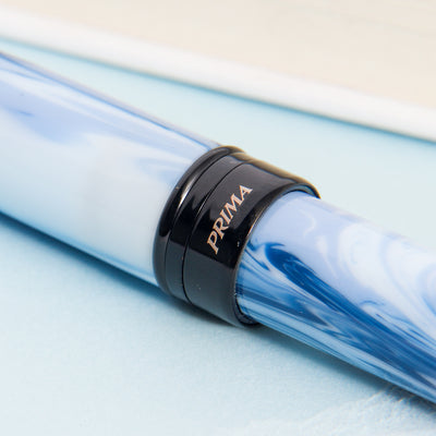 Monteverde Prima Blue Swirl Ballpoint Pen Twist Cap
