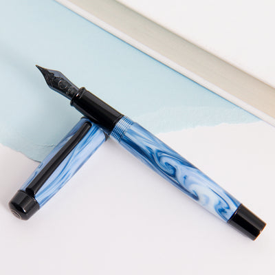 Monteverde Prima Blue Swirl Fountain Pen