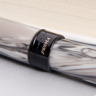 Monteverde Prima Grey Swirl Ballpoint Pen Twist Cap