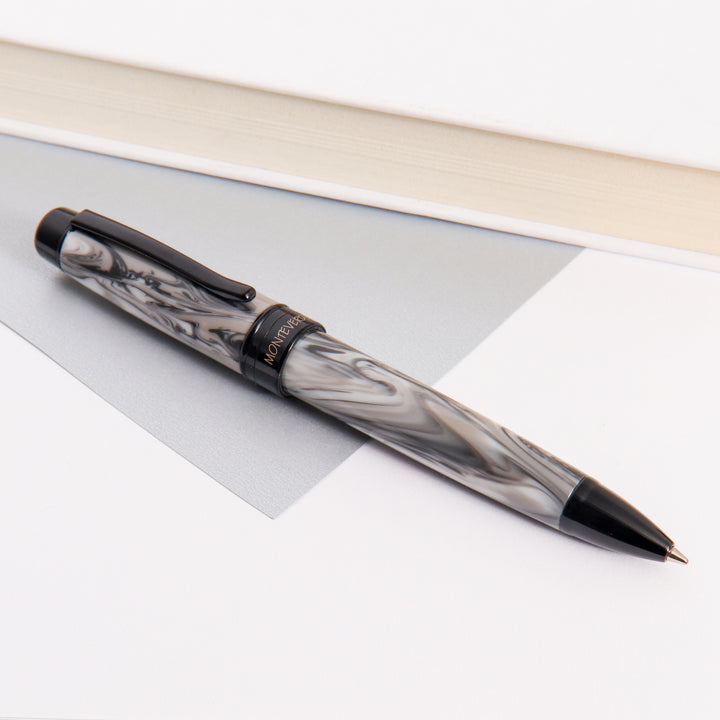 Monteverde Prima Grey Swirl Ballpoint Pen – Truphae