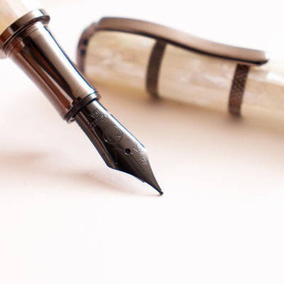 Monteverde Regatta Mother of Pearl Gunmetal Fountain Pen