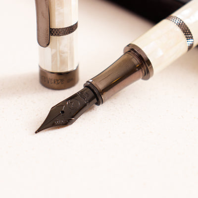 Monteverde Regatta Mother of Pearl Gunmetal Fountain Pen