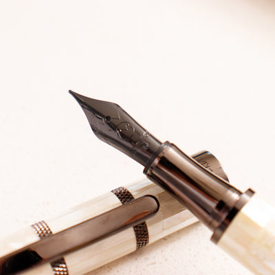 Monteverde Regatta Mother of Pearl Gunmetal Fountain Pen