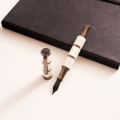 Monteverde Regatta Mother of Pearl Gunmetal Fountain Pen