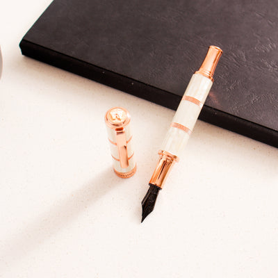 Monteverde Regatta Mother of Pearl Rose Gold Fountain Pen