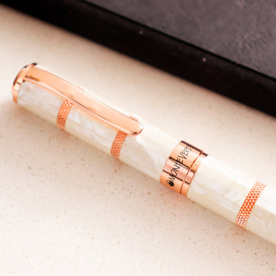Monteverde Regatta Mother of Pearl Rose Gold Fountain Pen