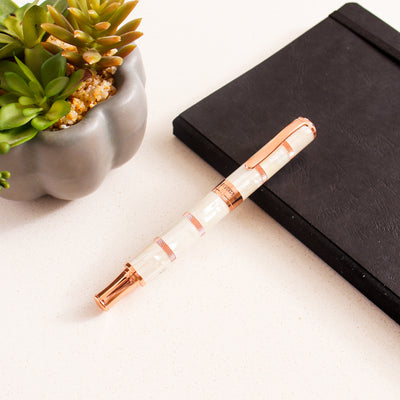 Monteverde Regatta Mother of Pearl Rose Gold Fountain Pen