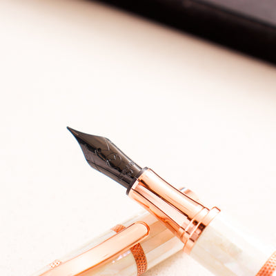 Monteverde Regatta Mother of Pearl Rose Gold Fountain Pen