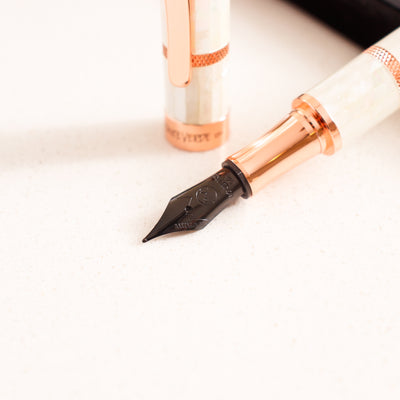 Monteverde Regatta Mother of Pearl Rose Gold Fountain Pen