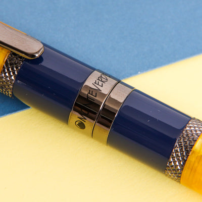 Monteverde-Regatta-Sport-Blue-Yellow-Rollerball-Pen-Center-Band