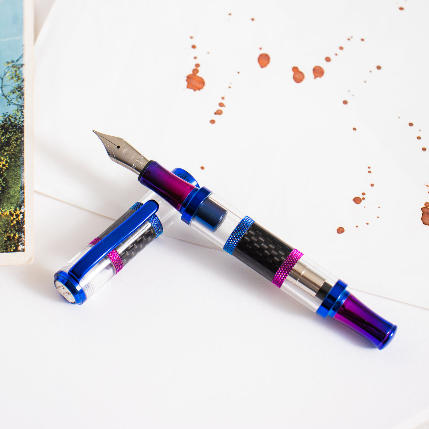 Monteverde Regatta Sport Demo Rainbow Fountain Pen
