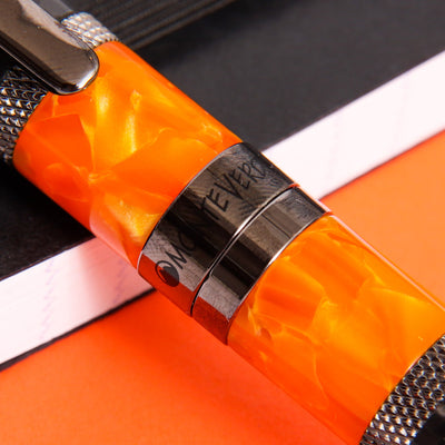 Monteverde-Regatta-Sport-Orange-Ballpoint-Pen-Center-Band