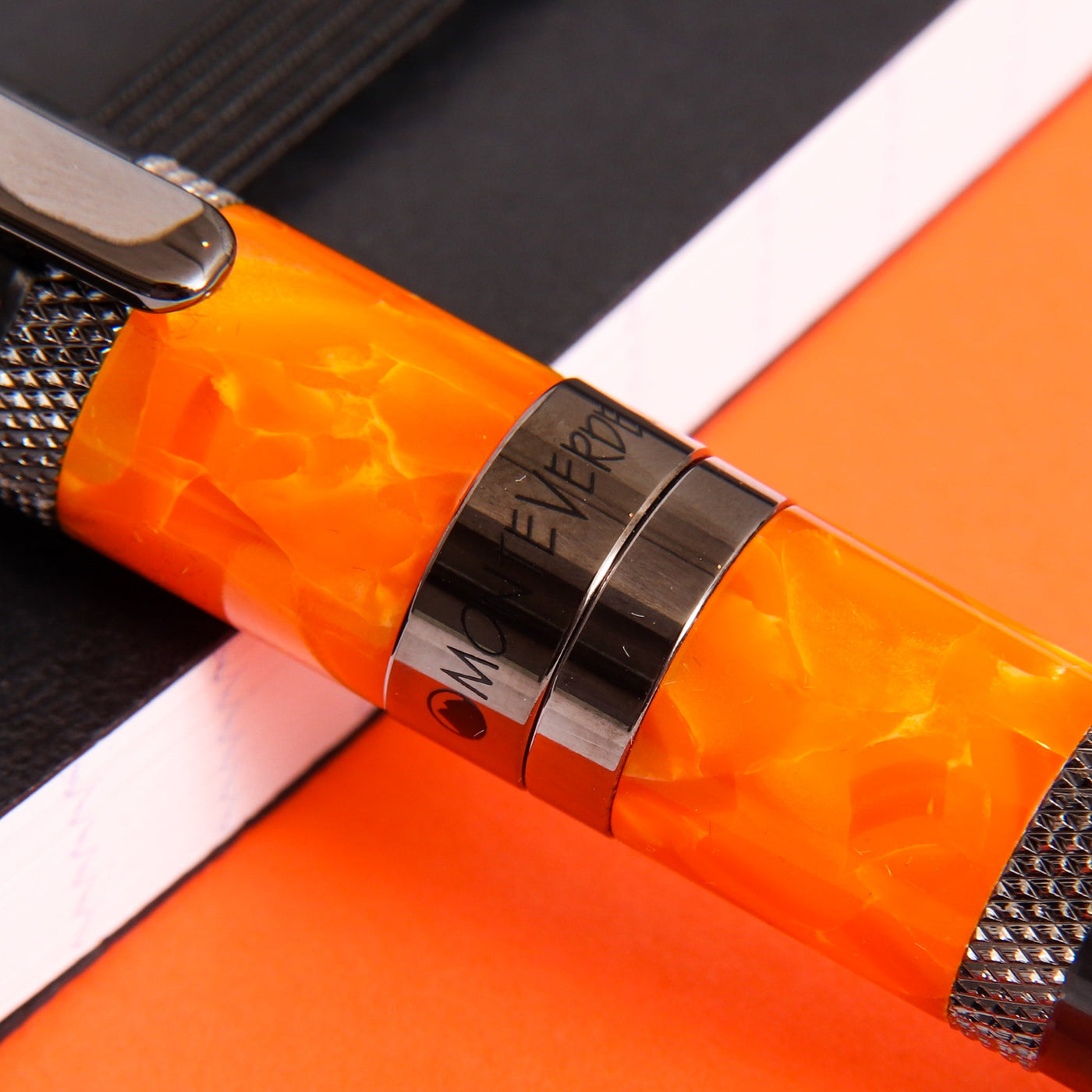 Monteverde-Regatta-Sport-Orange-Fountain-Pen-Center-Band