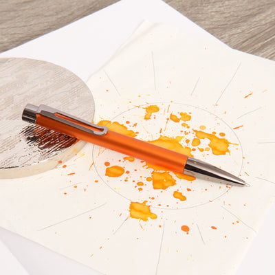 Monteverde Ritma Anodized Orange 3 + 2 Piece Set Ballpoint Pen