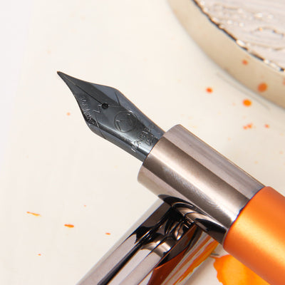 Monteverde Ritma Anodized Orange Fountain Pen Nib