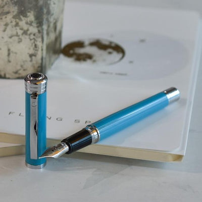 Monteverde Strata Turquoise Fountain Pen